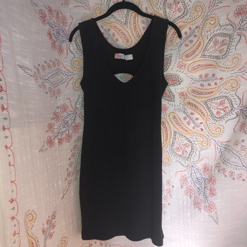 Free People Beach Black Body-con Dress